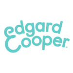 Logotipo de Edgard Cooper con tipografía en color turquesa.